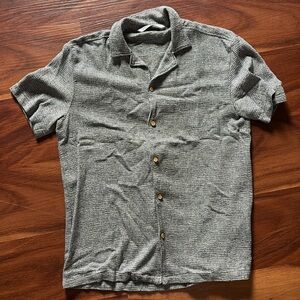 Zara men’s textured button up size M
